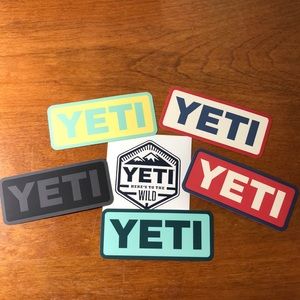 Yeti stickers